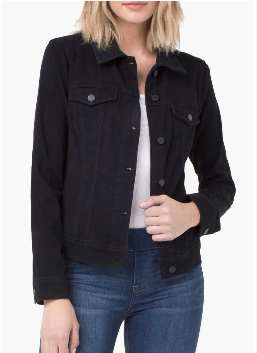 Black Denim Jacket Black Denim Jacket