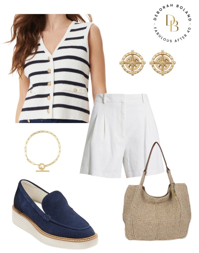 Chunky Loafers - Navy