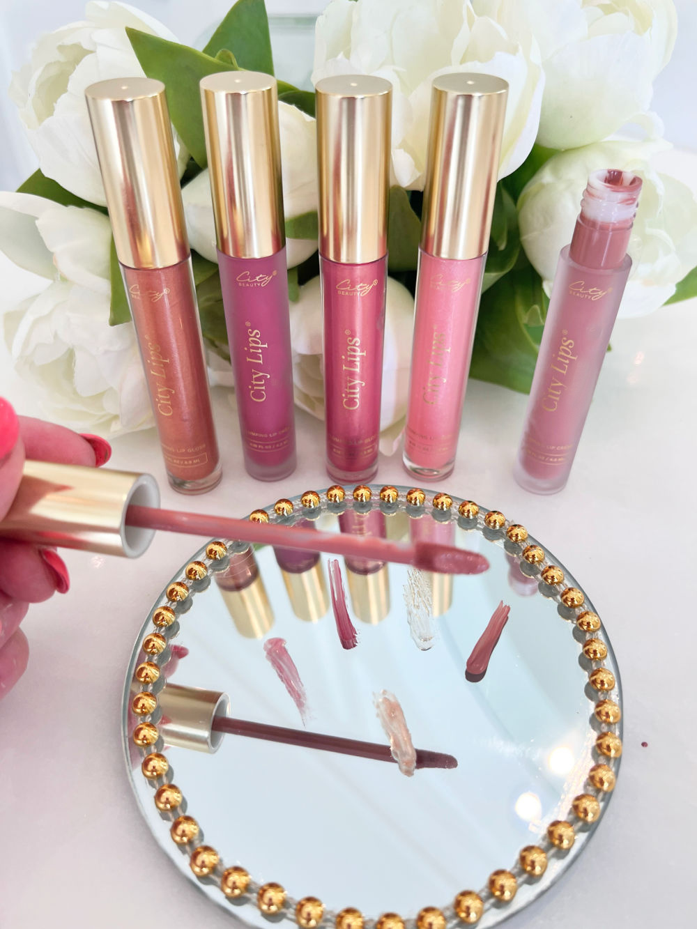 City beauty lips testers