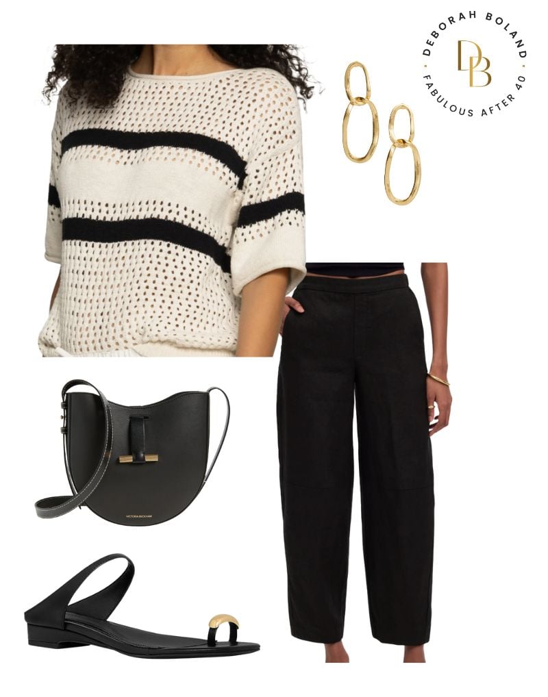 Modern Ways to Wear Crochet Tops at 40, 50 & 60+