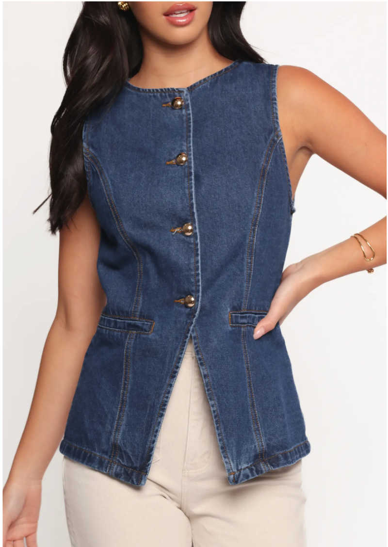 Denim Vest