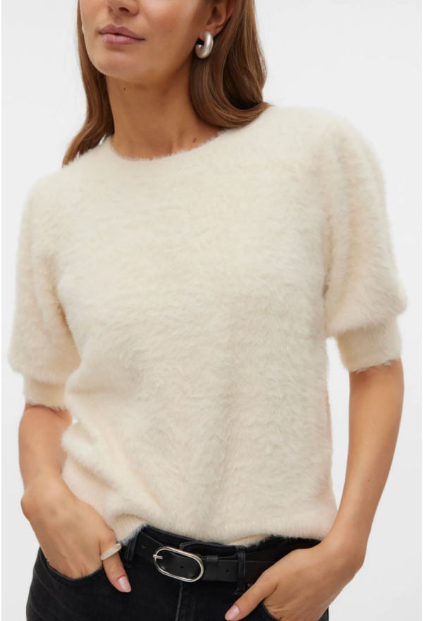 eyelash knit sweater coffee date