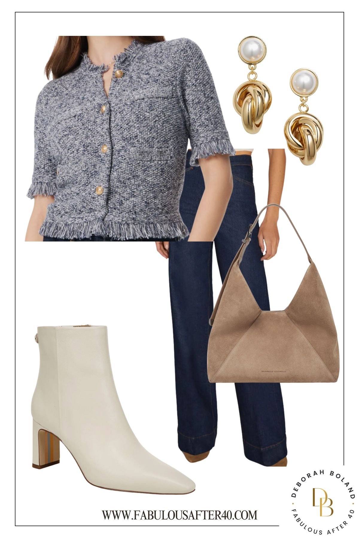 Fringe Jacket with Jeans