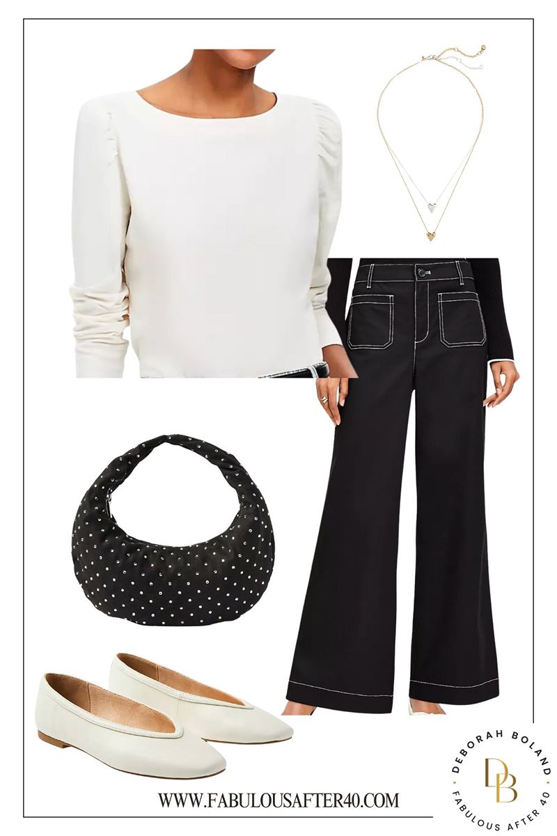 loft black wide leg pants loft black wide leg pants