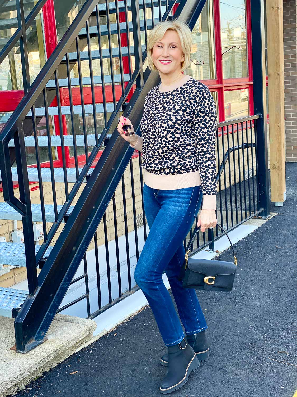 What to Wear with Lug Sole Boots lug sole boots animal print | What to Wear with Lug Sole Boots