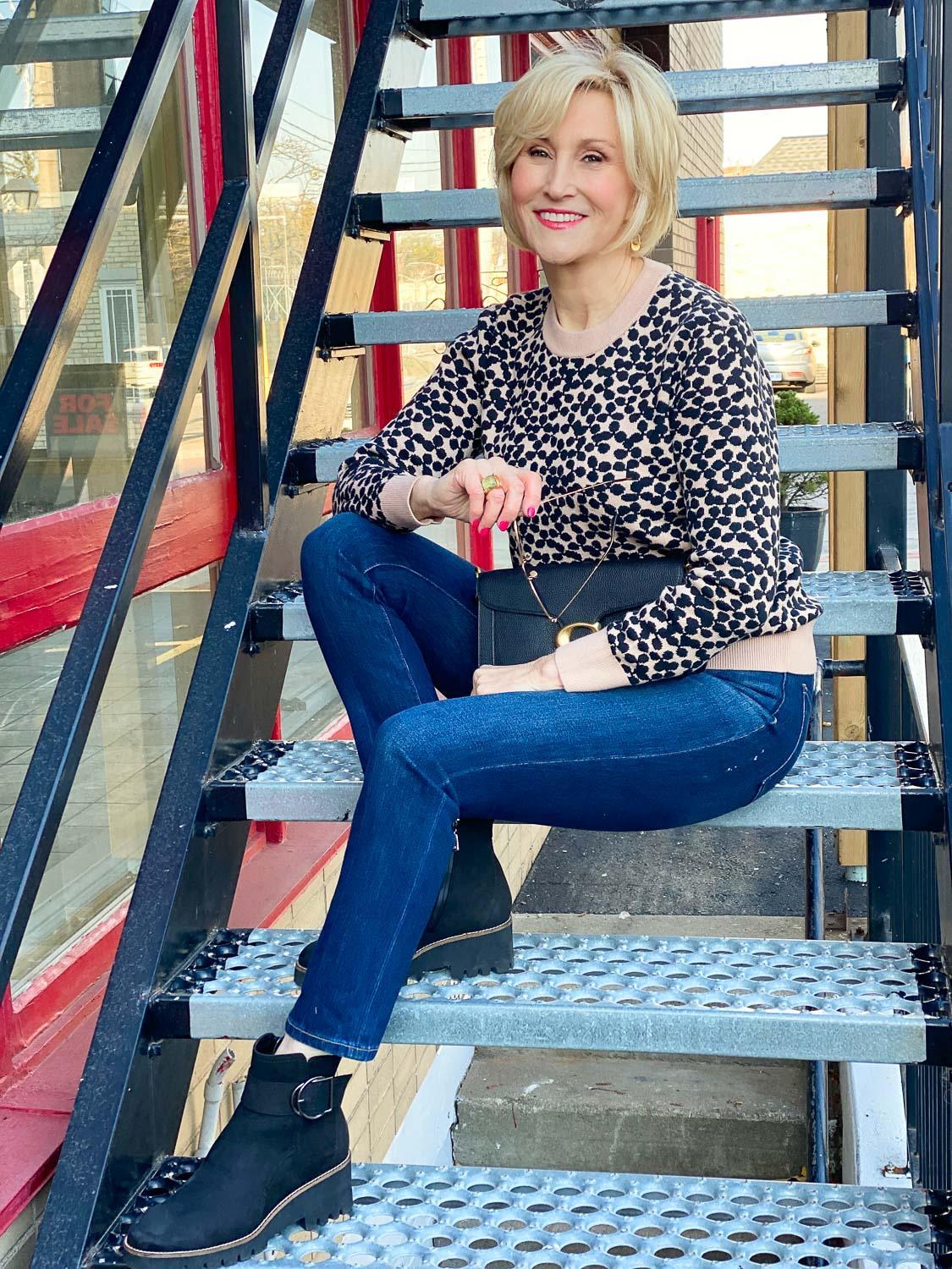 animal print fall outfit animal print fall outfit