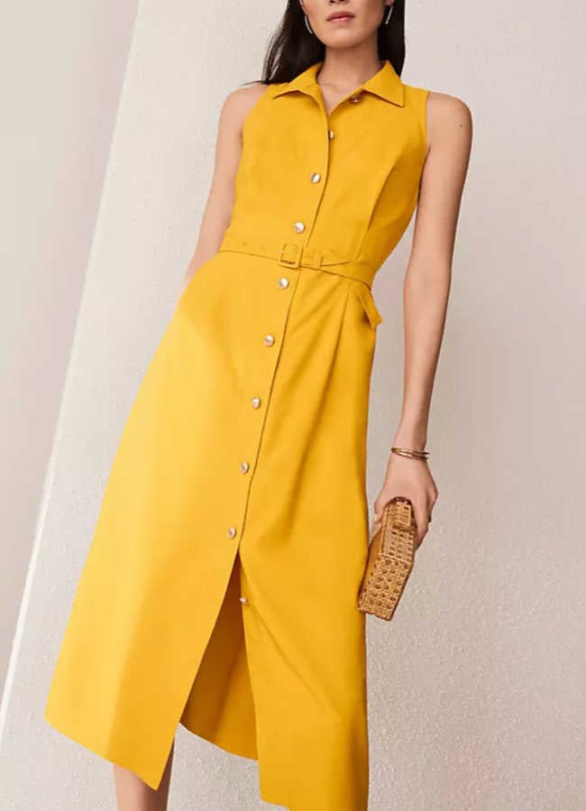 marigold dress | Spring and Summer 2025 Color Trends