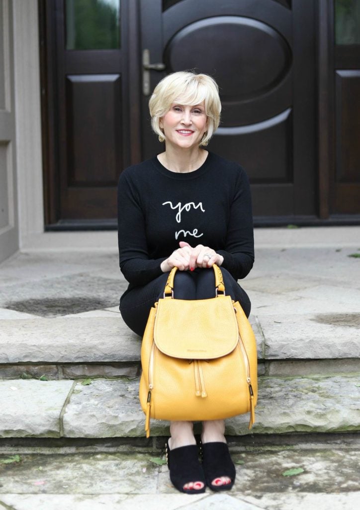 Michael Kors marigold backpack purse