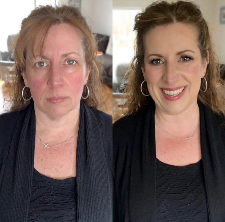 mob makeup conceal redness