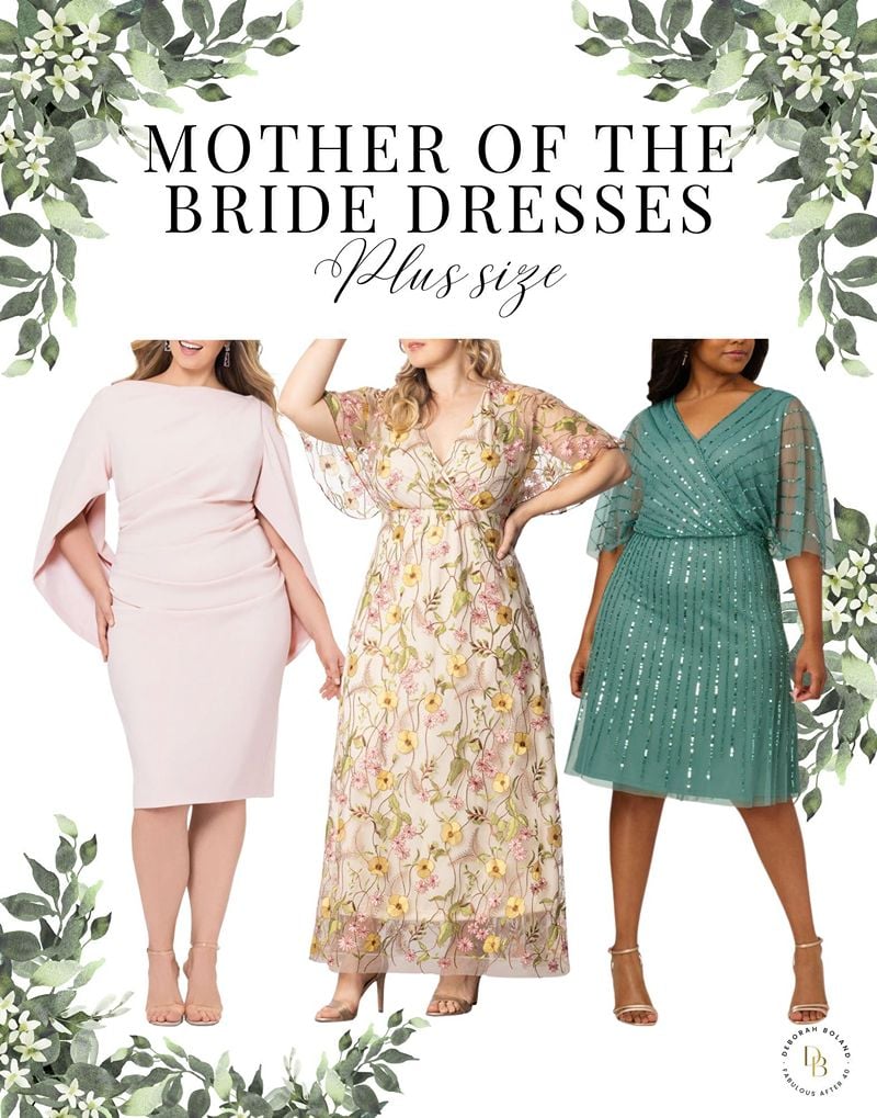 mother of the bride dresses plus size for spring and summer