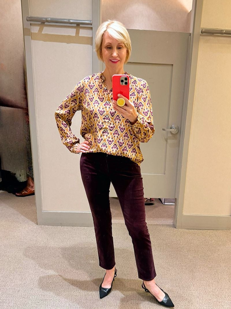  Slim Leg Corduroy Pants | J.Jill Try on Haul