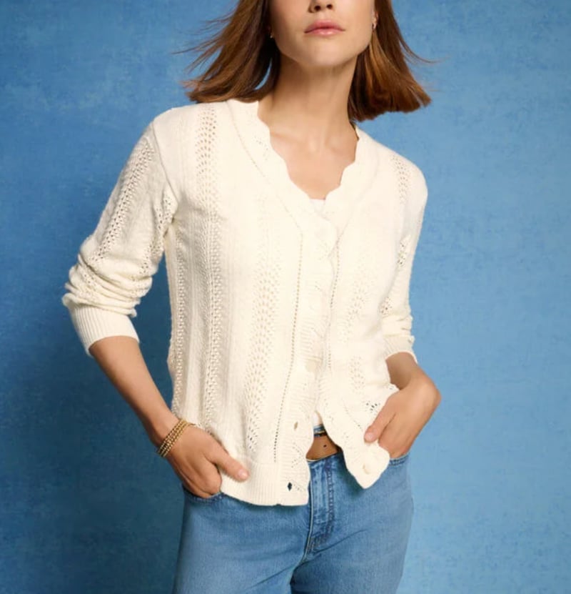 reunion outfit cardigan