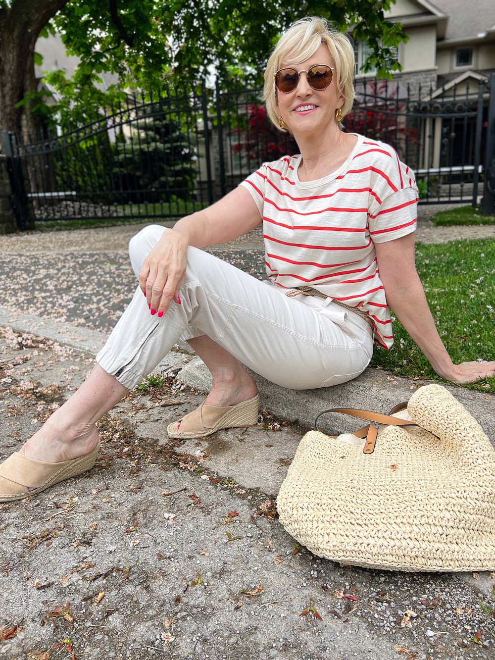 slim utility pants summer outfit slim utility pants summer outfit