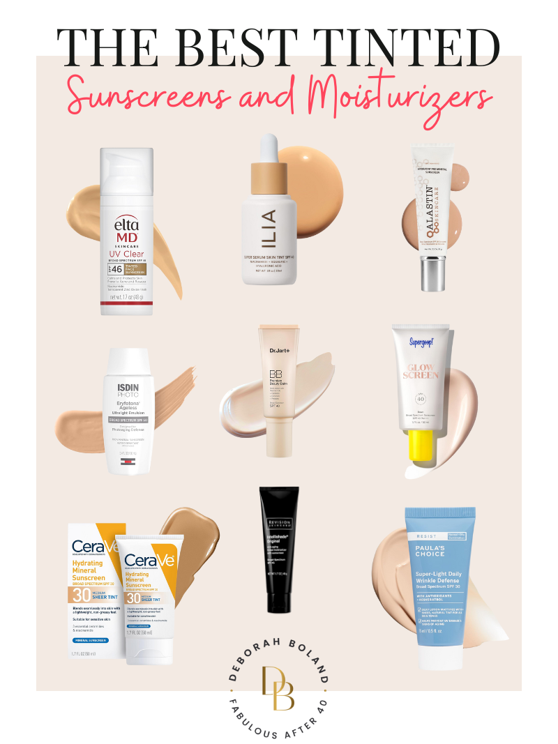 Best Tinted Sunscreens and Moisturizers Best Tinted Sunscreens and Moisturizers with SPF for Women Over 40
