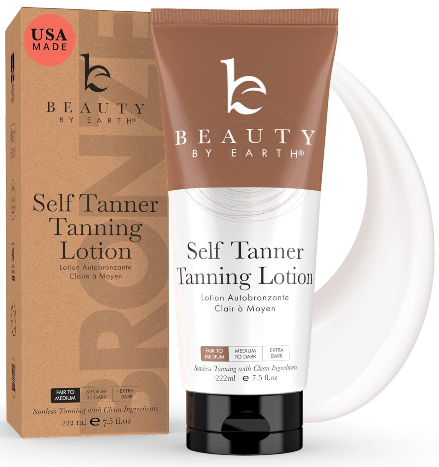 Beauty by Earth Self-Tanner Beauty by Earth Self-Tanning Lotion & Mousse