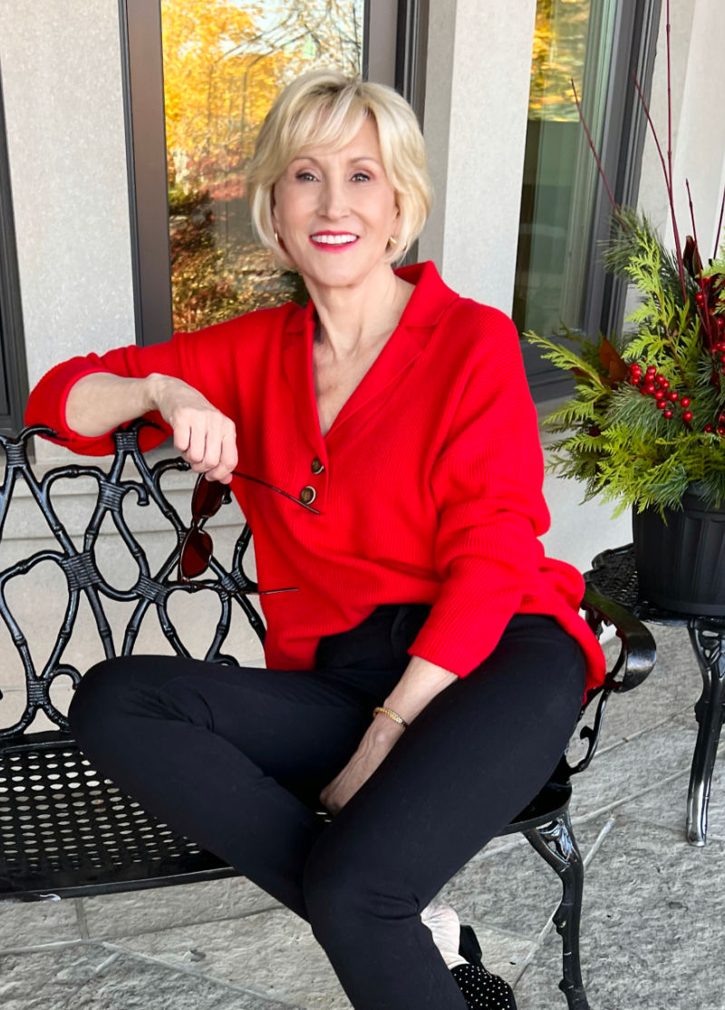 HOW TO STYLE BRIGHT RED AND CHERRY