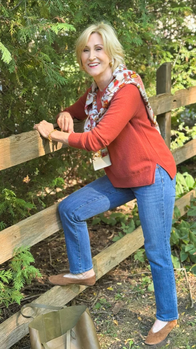 Warm hues and easy layers for the season 🍂 This cozy fall look from @talbotsofficial captures everything I love about autumn style — a soft sweater in the prettiest rust shade, classic denim, and a floral sweatshirt that ties it all together. Effortless, polished, and perfectly fall.🤩🧡🤗💫

🩷Like this post and comment SHOP below to receive a DM with the link to shop this post on my LTK ⬇
https://liketk.it/5qelw 

#TalbotsStyle #FallFashion #Over50Style #ClassicStyle #FallOutfitInspo #talbots #talbotsofficial #over50fashion #over50women